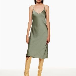 Wilfred Aritzia Only midi slip dress size M